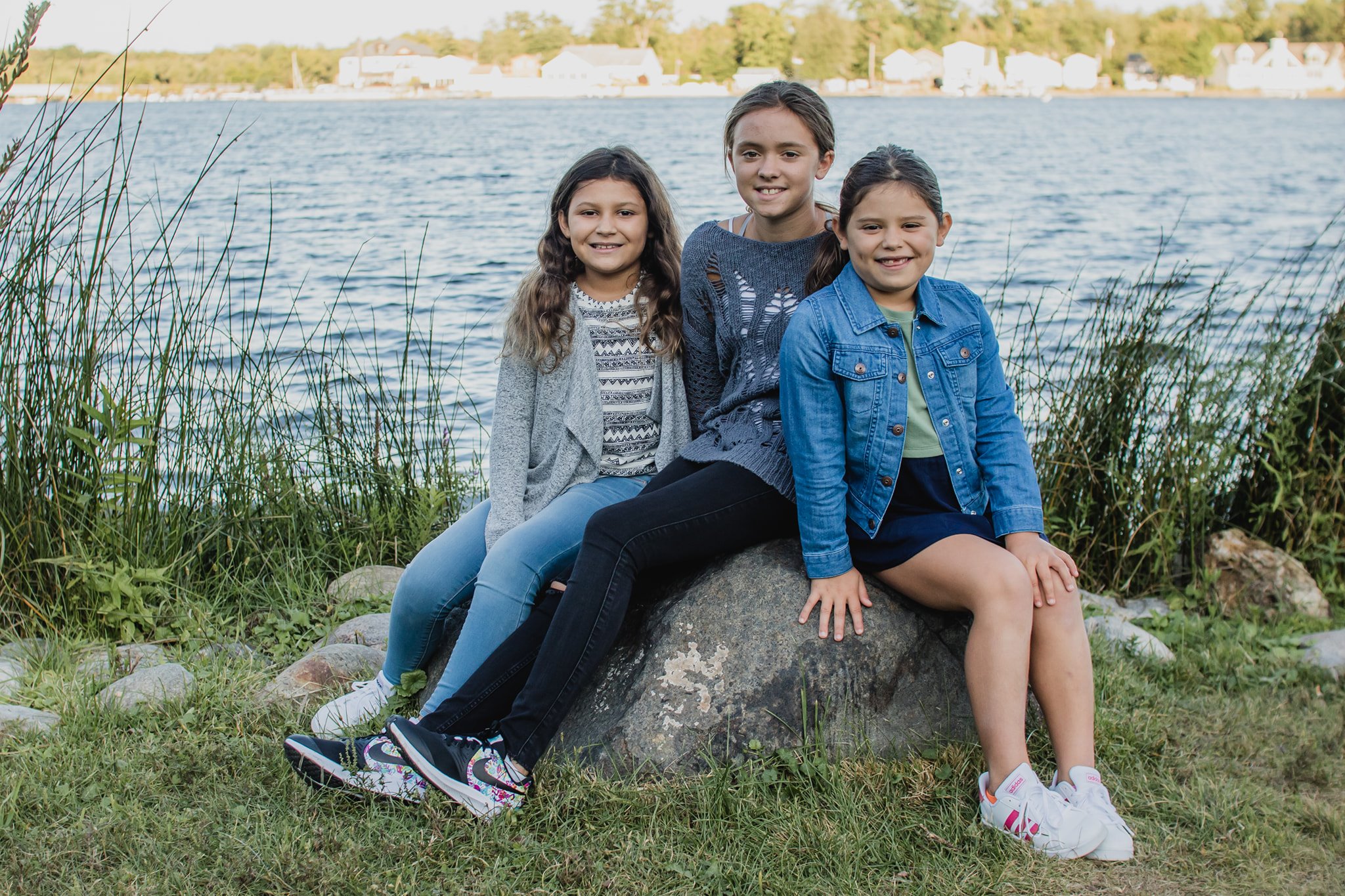 The girls by Saratoga Lake